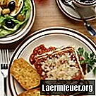 Livsmedel som kombineras med lasagne