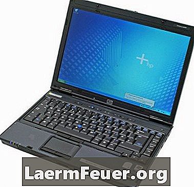 Como configurar o leitor biométrico de digitais em um notebook HP Compaq NC6400