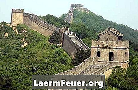 כיצד לבנות מודל של החומה הגדולה של סין