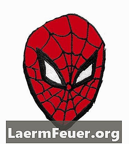 Wie zeichnet man die Spider-Man-Maske