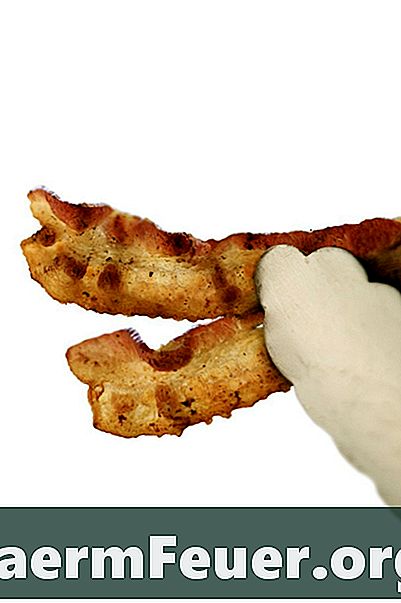 Hvordan dehydrere kokt bacon