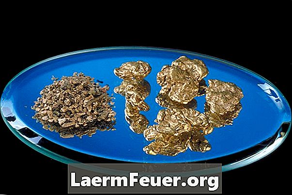 Cómo detectar oro en surcos de cuarzo