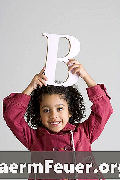 Jak učit písmeno B v mateřské škole