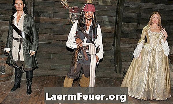 Kako izdelati piratske hlače Jack Sparrow