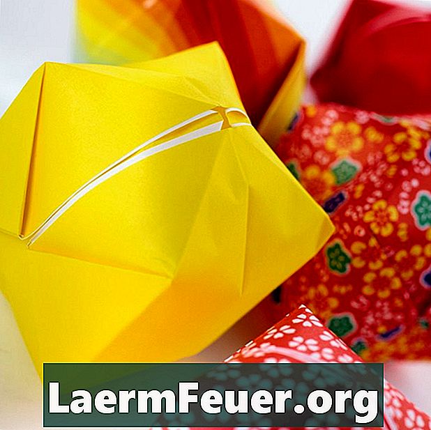Como fazer origami de um dodecaedro estrelado