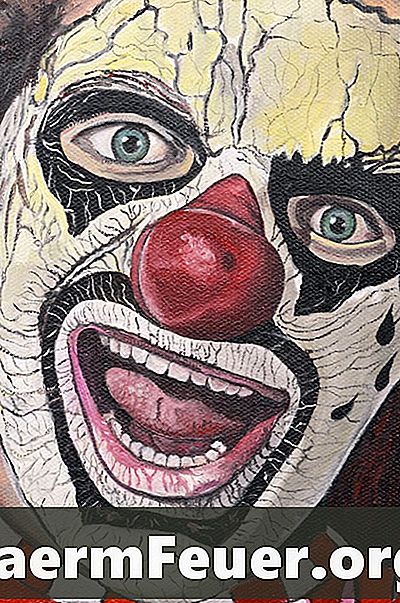 Πώς να φτιάξετε ζωγραφισμένα πρόσωπα Scary Clown