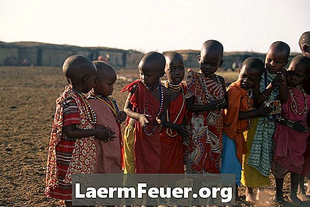 Как да направим африкански дрехи за деца без шиене