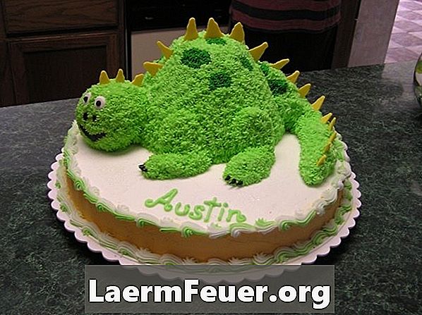 Ako si vyrobiť Dinosaur dort
