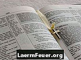 Hvordan lage en bibel bokmerke