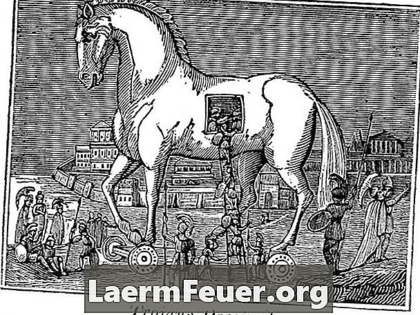 Hoe een model van Trojan Horse te maken met balsahout
