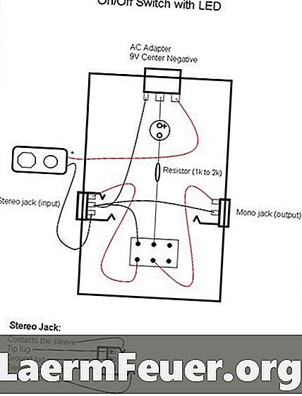 Kako narediti Guitar Pedal On / Off z LED