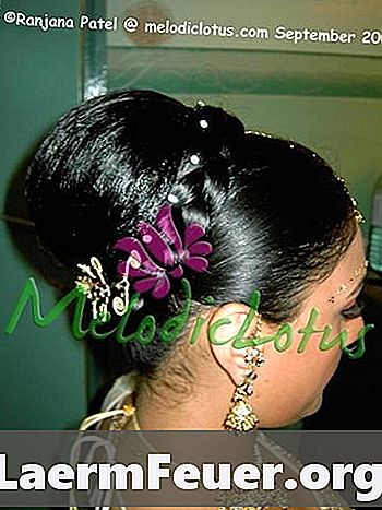 インド風の髪型を作る方法