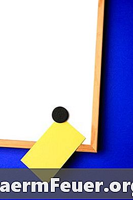 Hoe een magnetisch whiteboard te maken