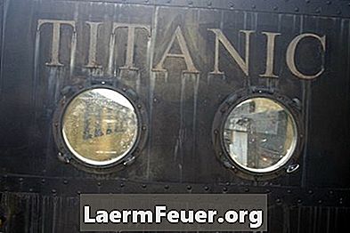 Como fazer uma réplica em miniatura do Titanic