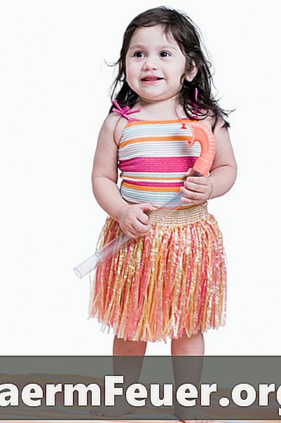 Jak udělat hula sukni pro předškolní