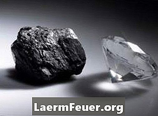 Como o carvão vira diamante?