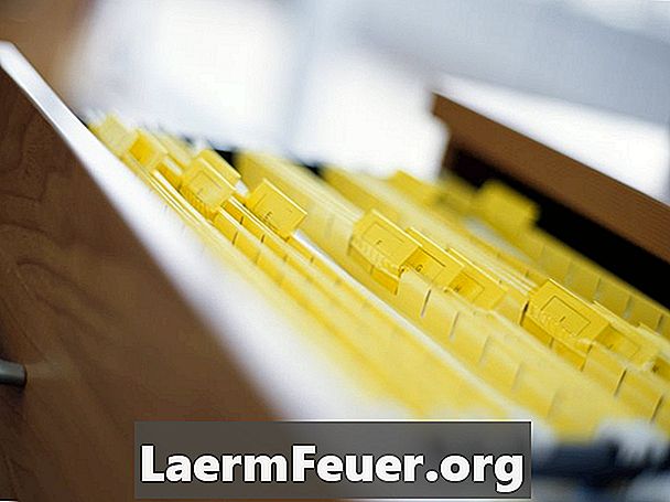 Organisera filer i alfabetisk ordning i medicinska kontor