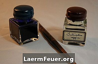 Tipos de canetas e tinteiros