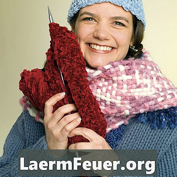 Comment tricoter un foulard (pour les gauchers)