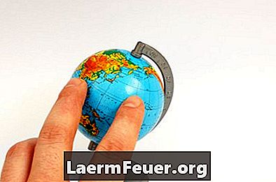 Como uma crianças pode fazer um globo terrestre?