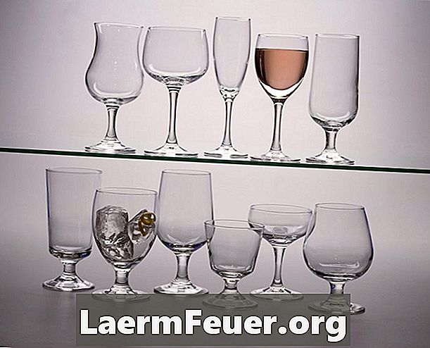Verschillende soorten glazen