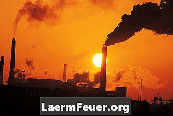Elementer som forårsaker luftforurensning