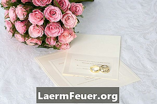 Klistermærke til at aflevere gaver på bryllup invitationer