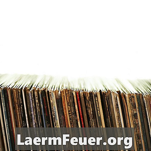 Anzeigen von Vinyl-Coverbildern zur Dekoration