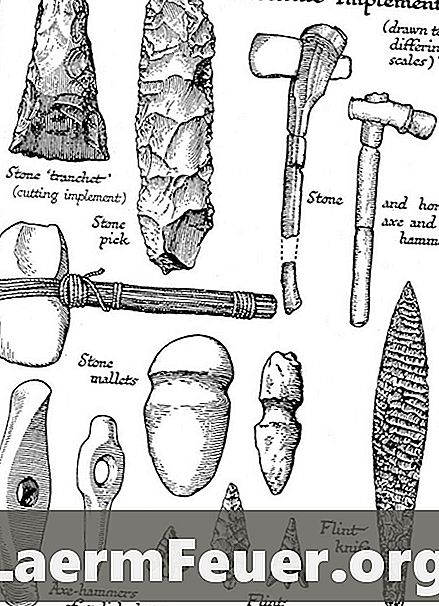 Werkzeuge der ersten Menschen