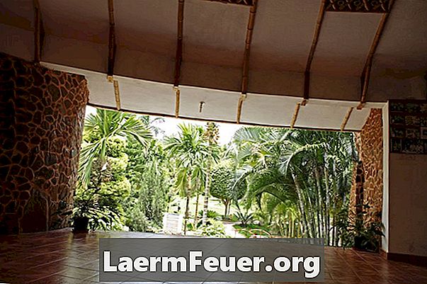 Idee alternative per il soffitto in bambù, tela, tessuti o vimini