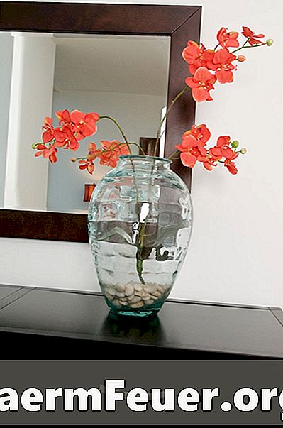 Dekorationsideen für transparente Glasvasen