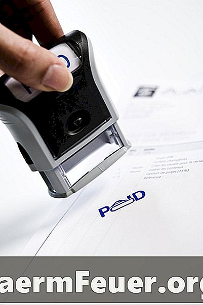 Instruções de como recarregar a tinta de um carimbo automático