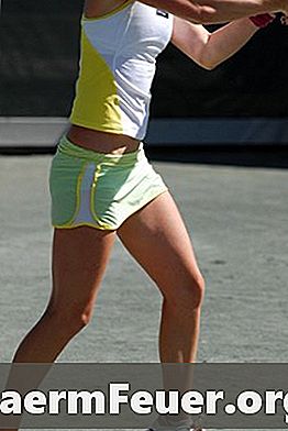 Músculos usados ​​en el tenis