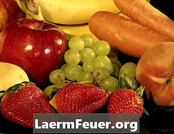 Niveaux de pH de fruits et légumes