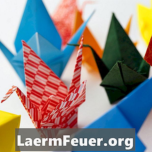 De beste modellene av laminert papir origami
