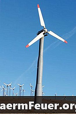 Hur mycket energi producerar en industriell vindturbin?