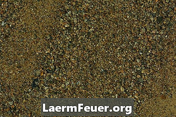 Jaké druhy skal jsou písek a štěrk?
