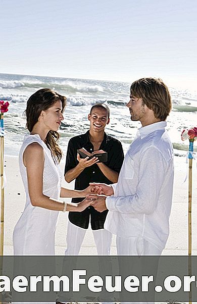 Sekvens af begivenheder af et bryllup ceremoni