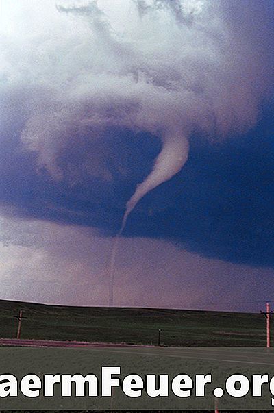 Typy poškození Tornado