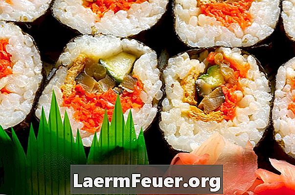 Legumele folosite pentru a decora sushi