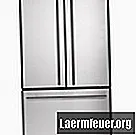 Hvordan fikse en bulke i kjøleskapet i rustfritt stål