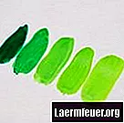 Χρώματα με πράσινο ασβέστη