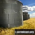 Hvordan beregne tonnasje til en bulk korn silo