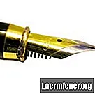Come riparare la punta storta di una penna stilografica