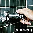 Jak opravit zaprášený sprchový registr