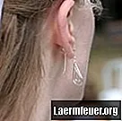 Fülbevalók a fül átszúrása után