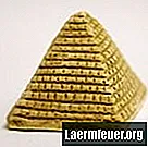 Kā veidot piramīdu no māla un populozes nūjiņām