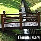 일본 정원 다리를 만드는 방법