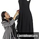Comment coudre une fermeture éclair latérale sur une robe