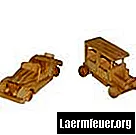 Kā izgatavot koka kravas automašīnu